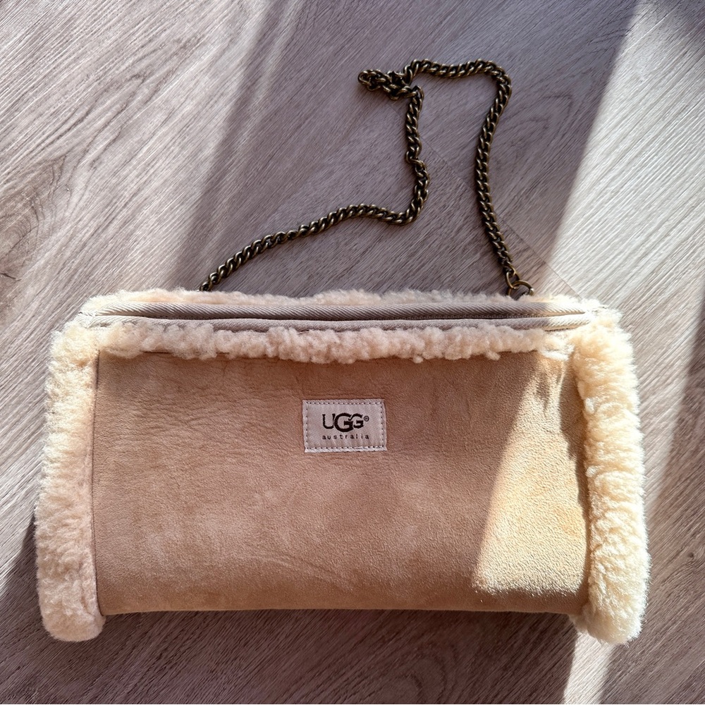 UGG Women's Tan Shearling Bag